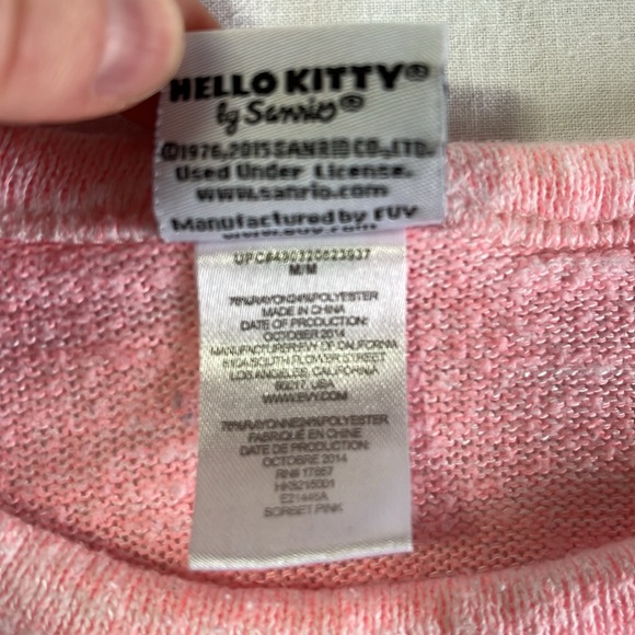 Hello Kitty crop sweater- medium - Picture 4 of 5